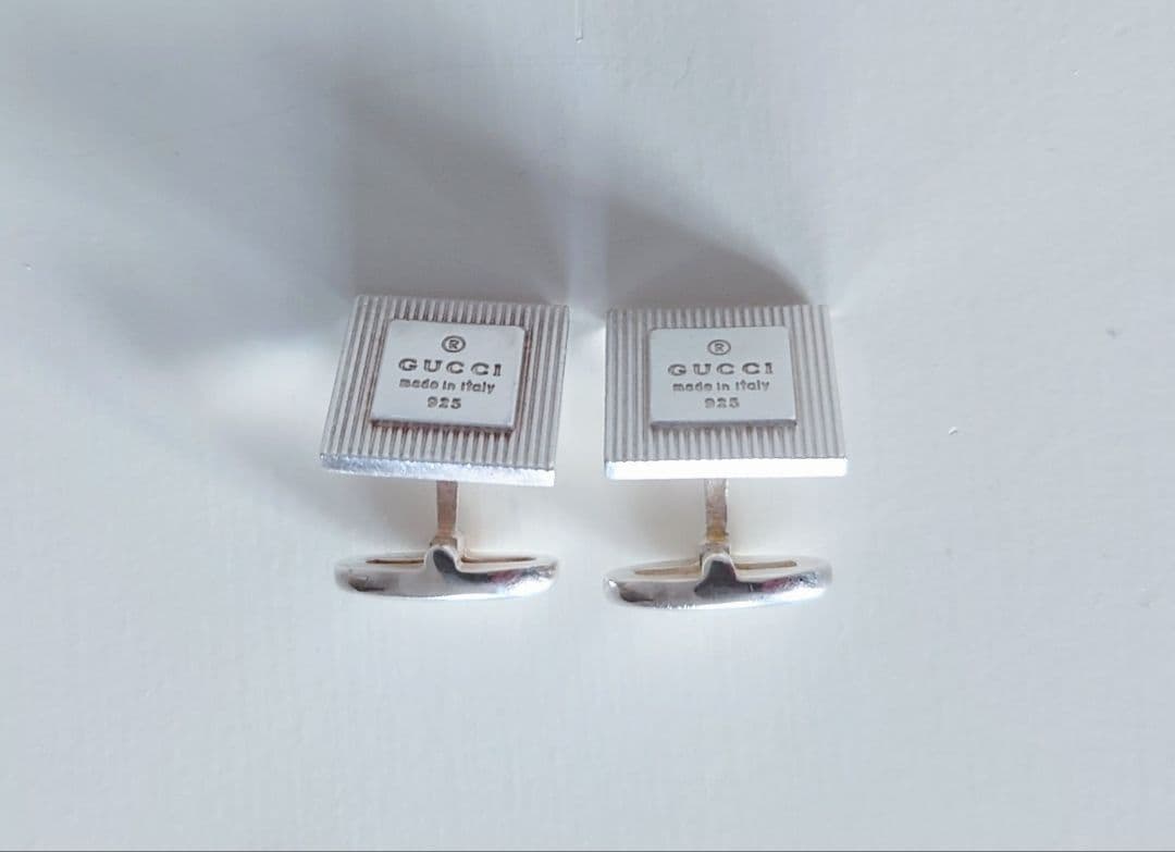 GUCCI グッチ トムフォード期 スターリングシルバー 925 カフリンクス