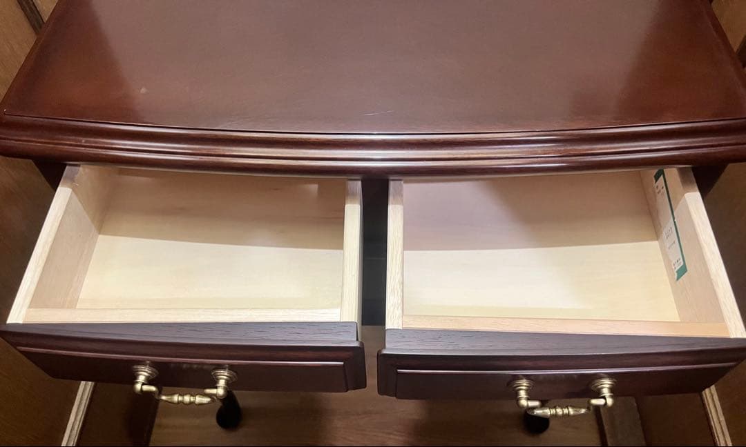 マルニ木工　コンソールテーブル サイドボード チェスト 猫脚