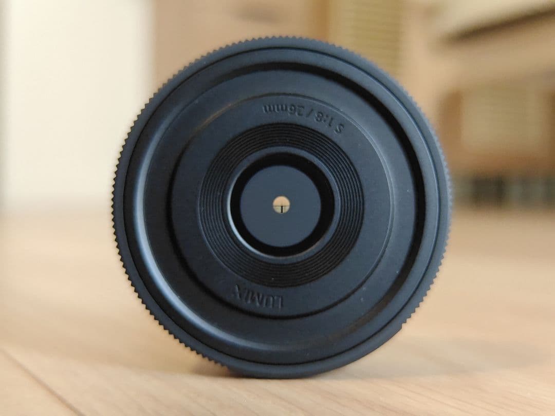 LUMIX S-R26 26mm F8 Lマウント 単焦点レンズ