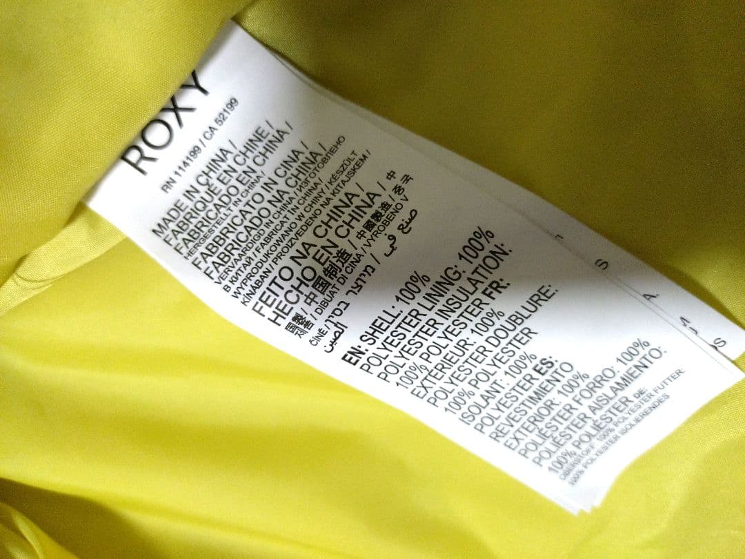 【タグ付き】ロキシー レディース スノーボードウェア ジャケット M