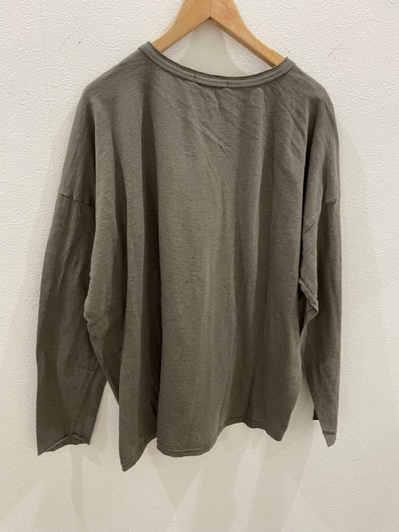 ルナファ天竺マテリアルMIXプルオーバー