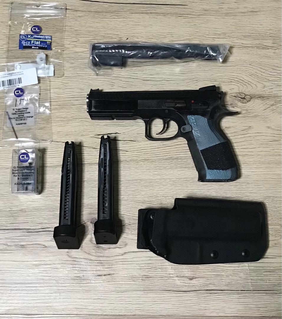 cz shadow2 カスタム&ホルスター付き