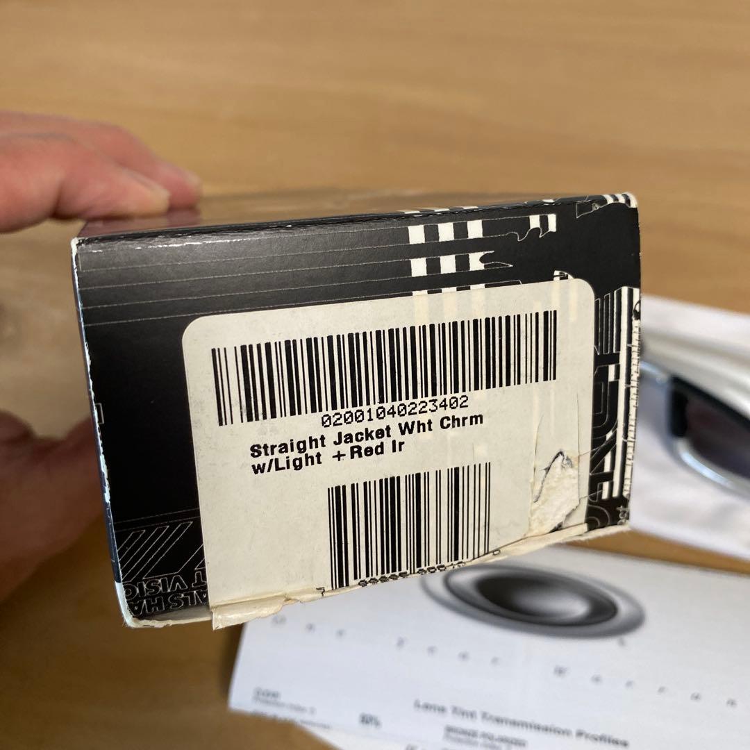 Oakley オークリー　ストレートジャケット　ビンテージ　USA製サングラス