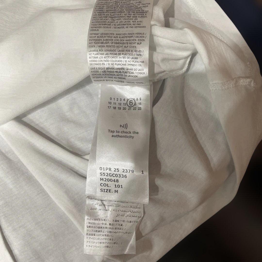 最終値下げ！MM6 メゾンマルジェラ2025春夏 Tシャツ　松田元太さん着用