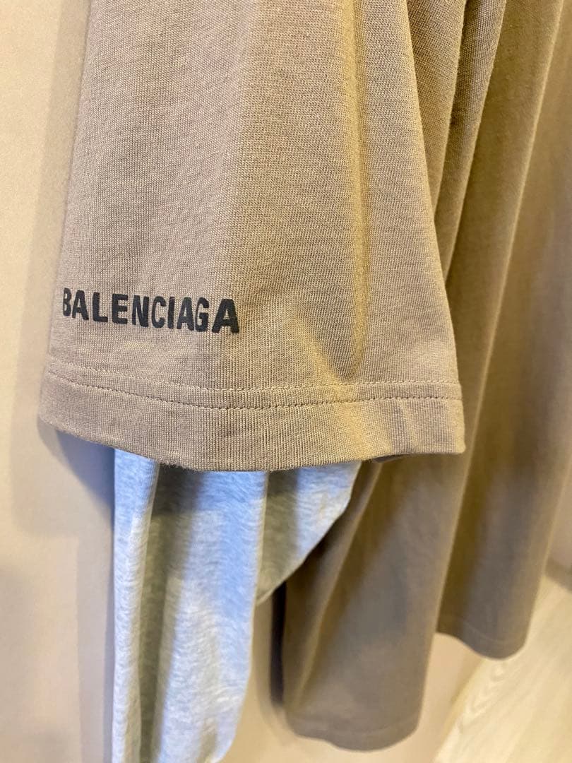 美品 バレンシアガ ダブルスリーブTシャツ 1　デニム バッグ メゾンマルジェラ