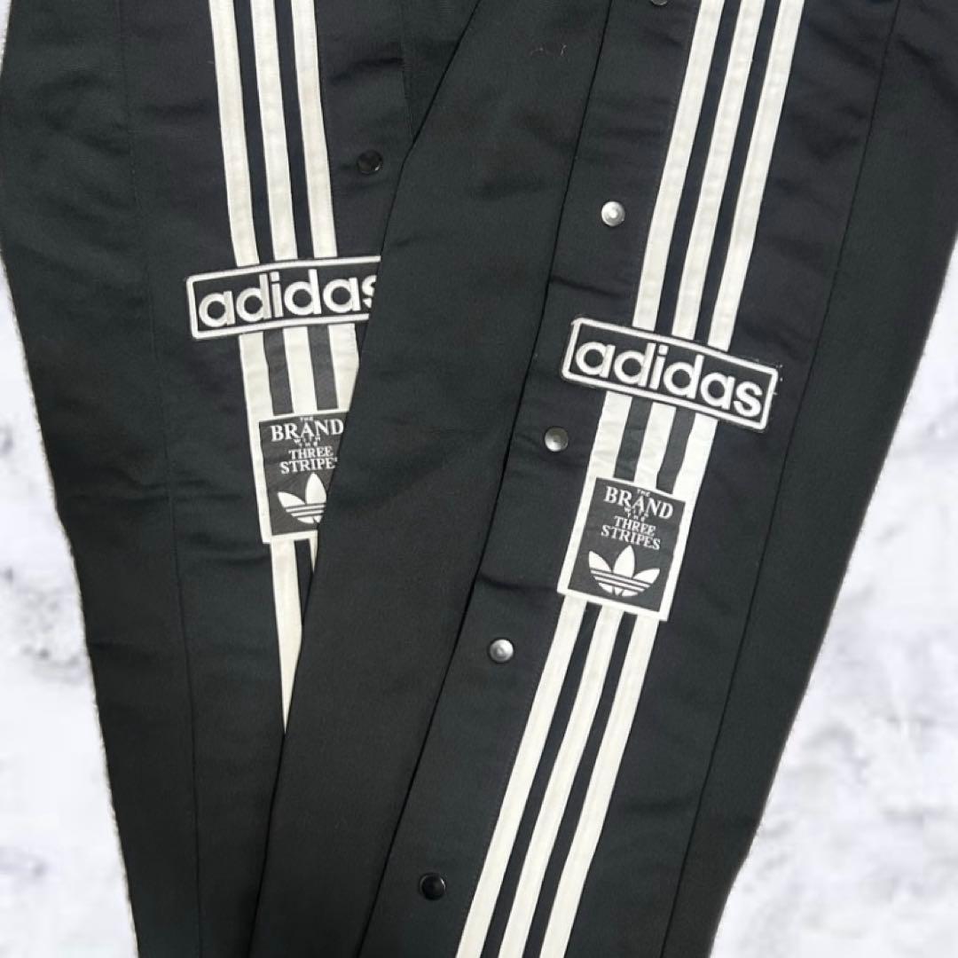 adidas サイドボタン トラックパンツ / 2XL