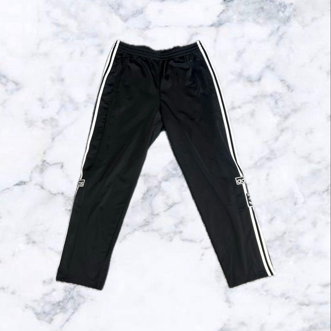 adidas サイドボタン トラックパンツ / 2XL