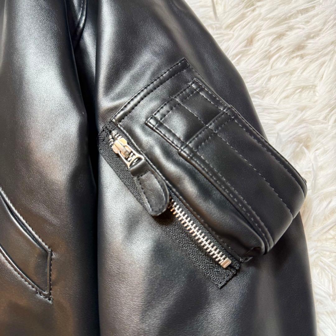 sun2018様未使用タグ付き スピックアンドスパン 24年モデル フェイクレザ