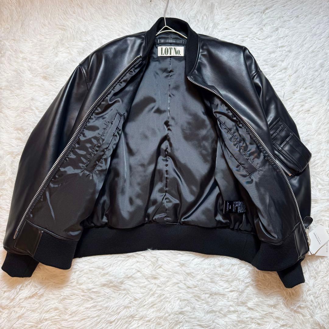 sun2018様未使用タグ付き スピックアンドスパン 24年モデル フェイクレザ