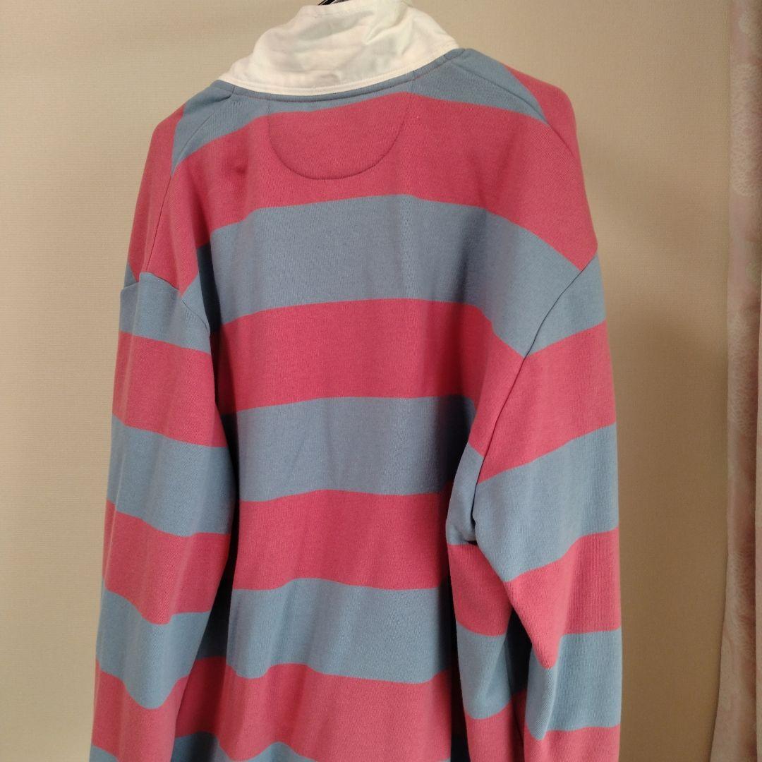 Polo Ralph Lauren ラガーシャツ XLサイズ ピンクと水色