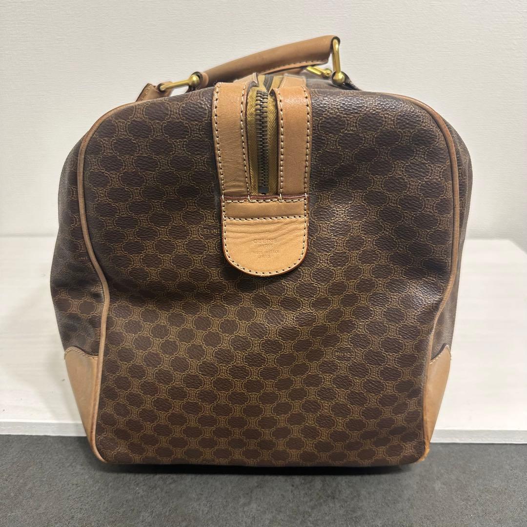 CELINE セリーヌ マカダム柄 ボストンバッグ