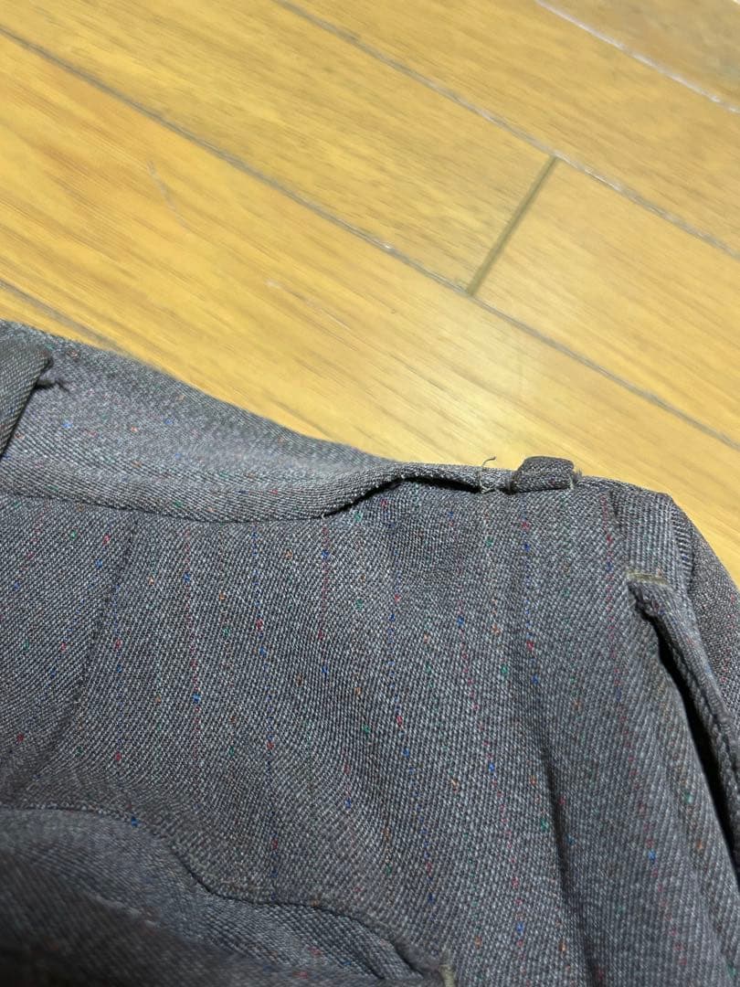 50s us rayon gabardine slacks 絣