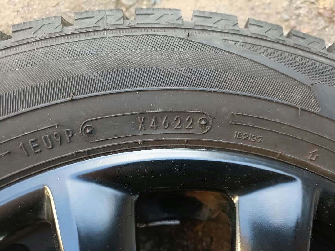 フィアットなどに　社外14インチタイヤホイール・スタッドレスタイヤ　4本セット