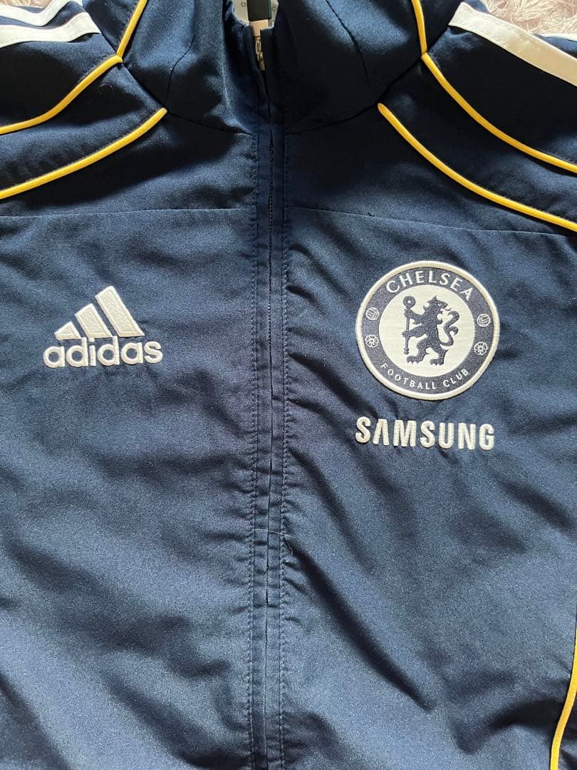 激レア　00s adidas チェルシー　セットアップ　ナイロンジャケット