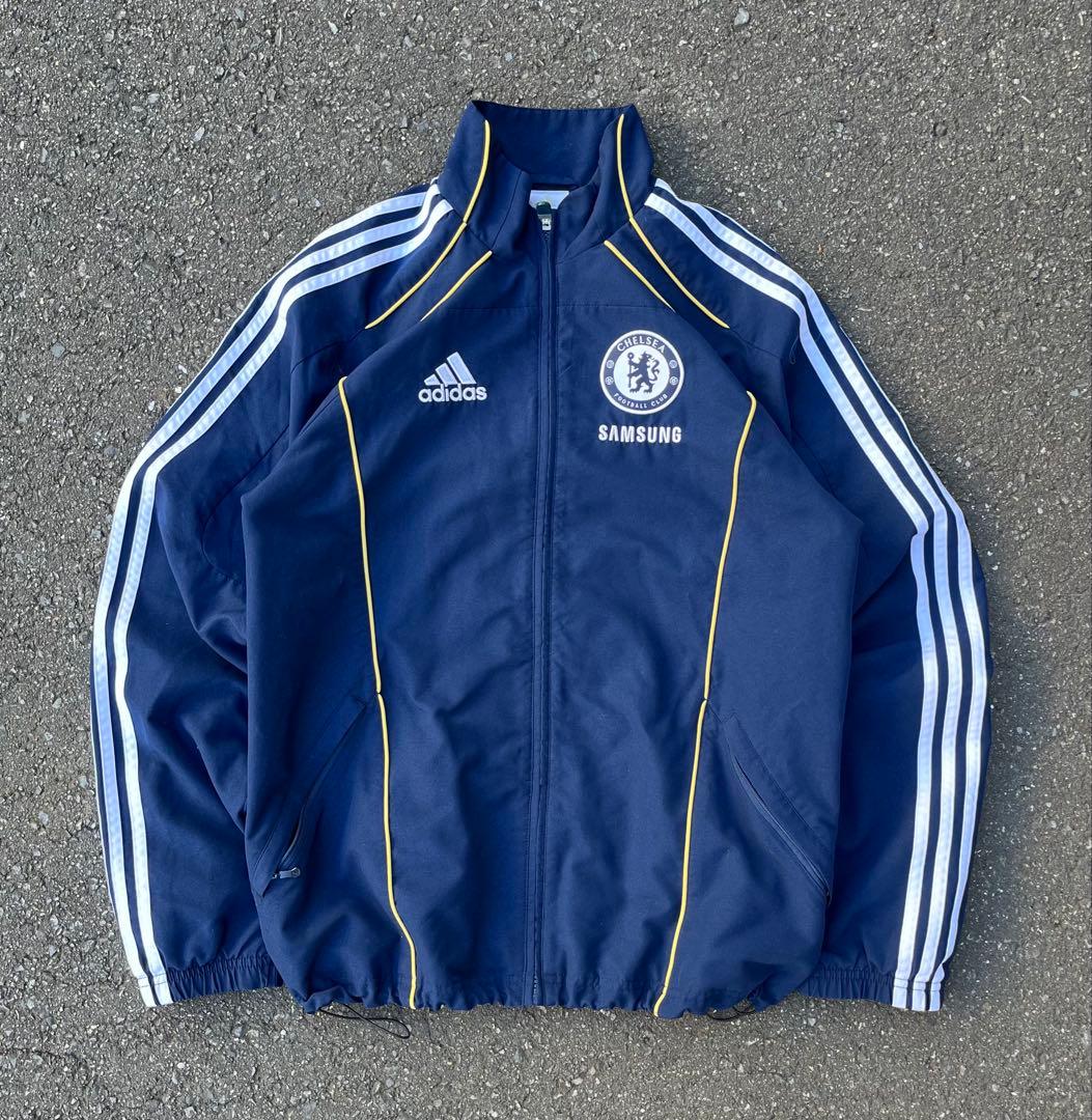 激レア　00s adidas チェルシー　セットアップ　ナイロンジャケット