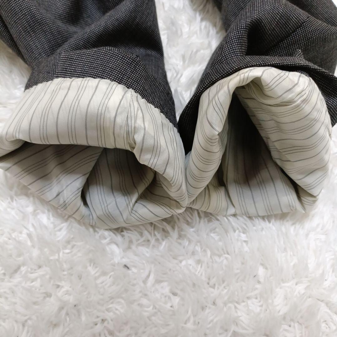 【極美品】グリーンレーベルリラクシング REDA スリーピーススーツ グレー46