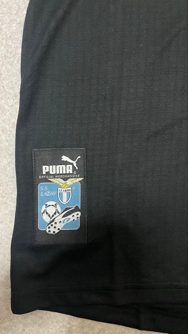 Puma SS Lazio ブラックシャツ Lサイズ