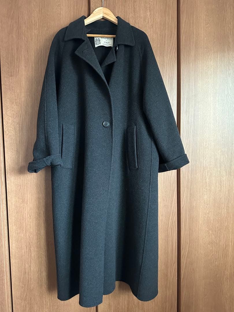 IENA MANTECO PURE 38 ダブルフェイス ロングコート