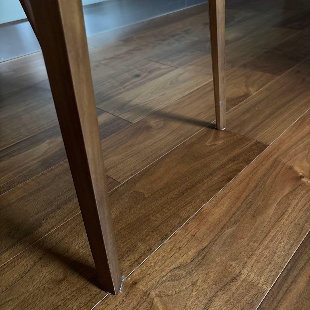 FUJI FURNITURE koti アームレスチェア本革ブラック②