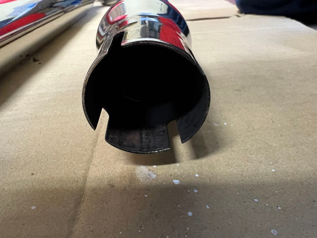 Harley Davidson フィッシュテール シャークテール FLSTS