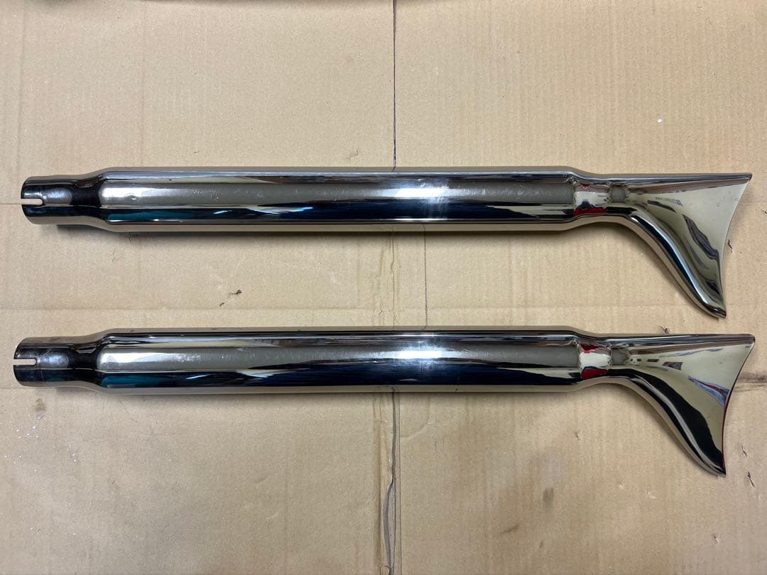 Harley Davidson フィッシュテール シャークテール FLSTS