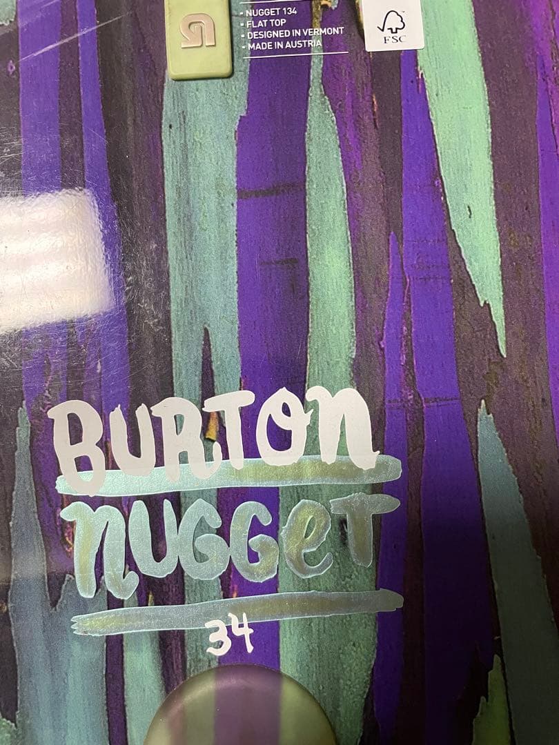 希少　Burton nugget134 バートンナゲット134