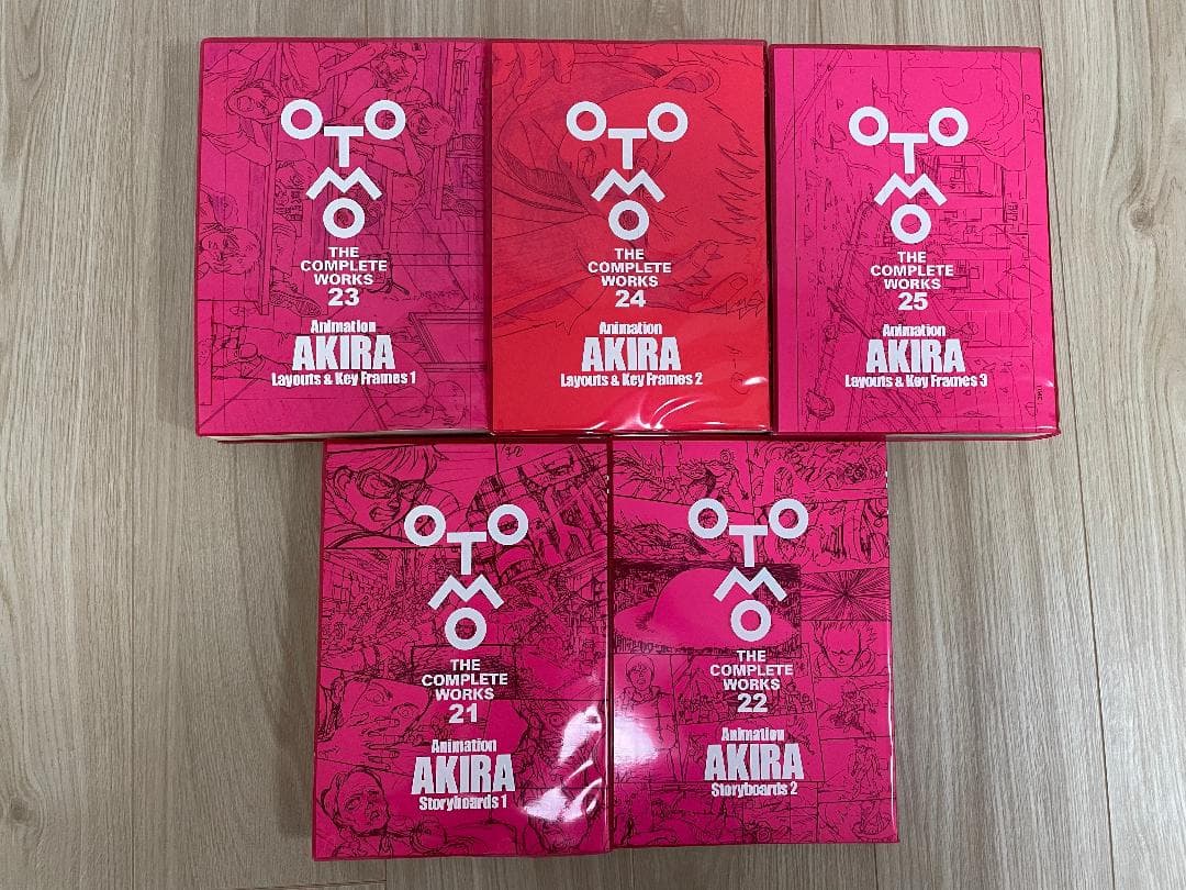 【美品】大友克洋全集　COMPLETE WORKS21〜25セット　AKIRA