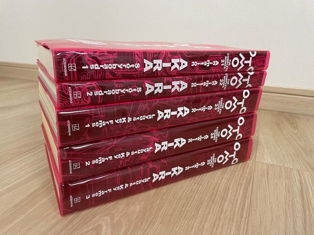 【美品】大友克洋全集　COMPLETE WORKS21〜25セット　AKIRA