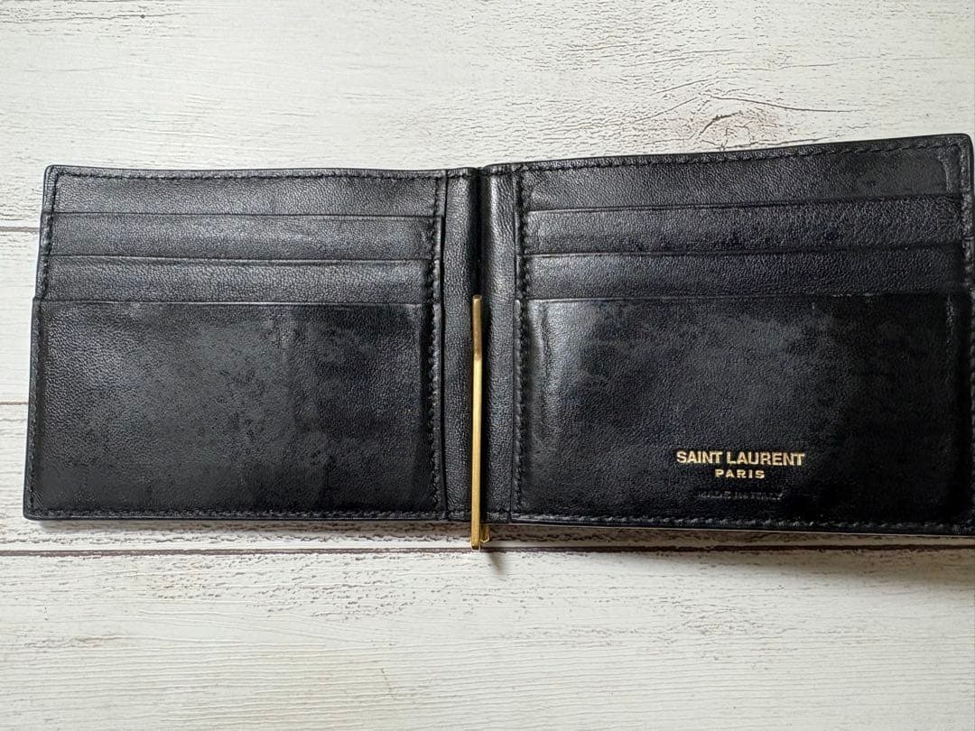 SAINT LAURENT YSL タイニーカサンドラ マネークリップ