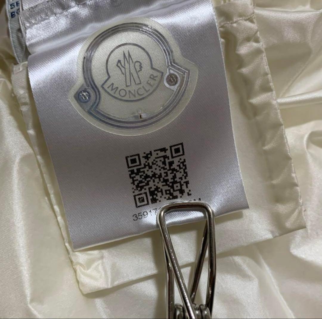 モンクレール　MONCLER ダウンベスト　白　ダウン　サイズ1