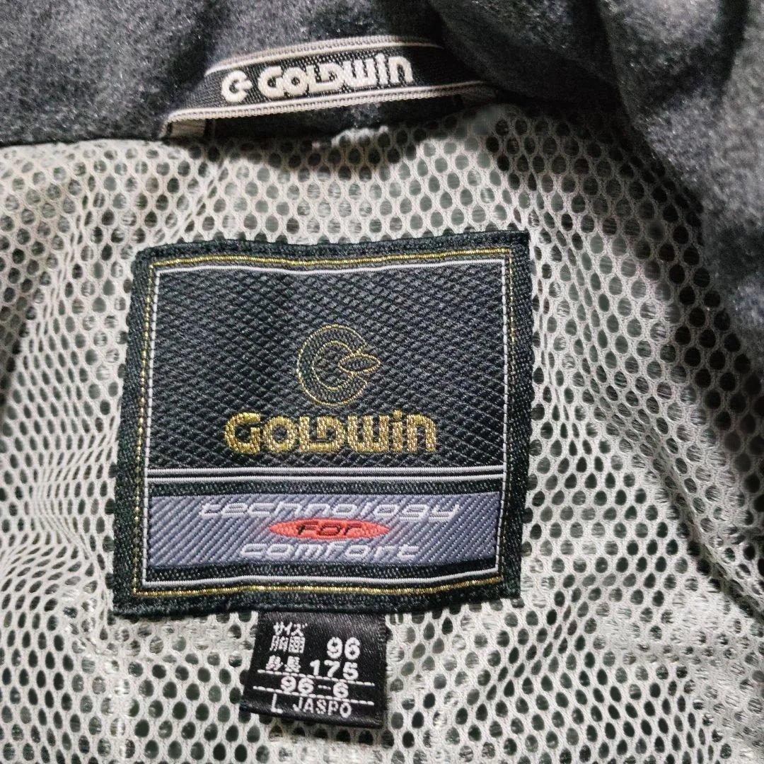 Goldwin スキーウェア メンズ ホワイト/グレー/ライム