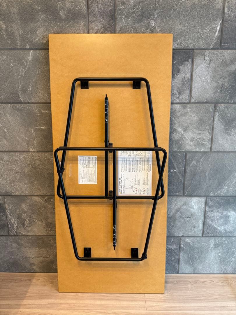 木製折りたたみテーブル 160cm（オーク材）