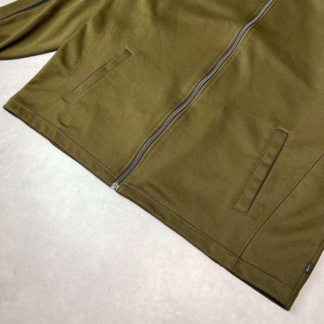 NIKE セットアップ 刺繍ロゴ カーキ XL L