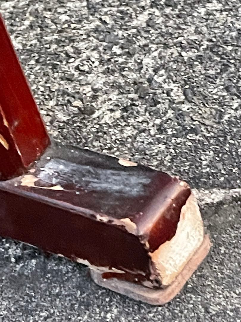 稀少/古道具/当時物/無垢材/木製/衣紋掛け/衣桁/着物掛け/24