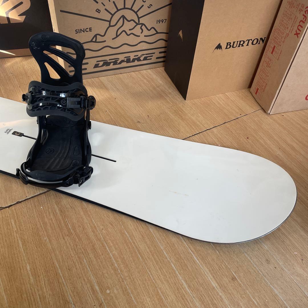 BURTON×FLUX　バートン　スノーボード　フラックス　バインディング付