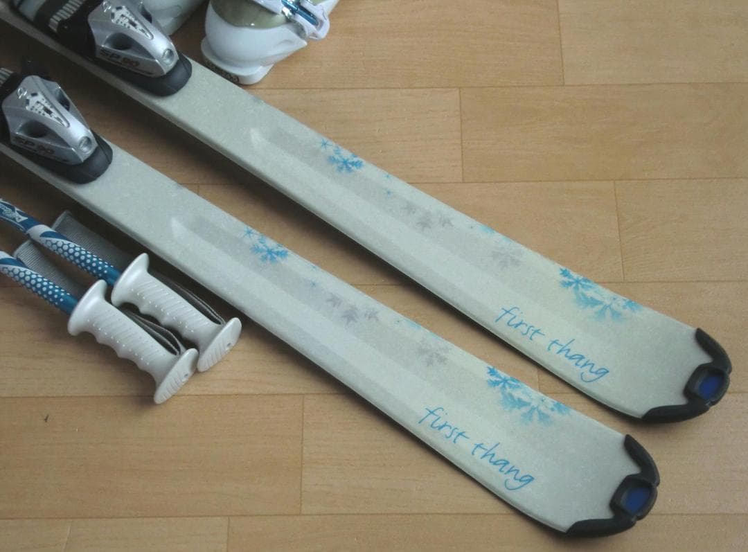 ■■1月限定■送料無料■女性用スキーセット■板142靴24-24.5■メンテ付■