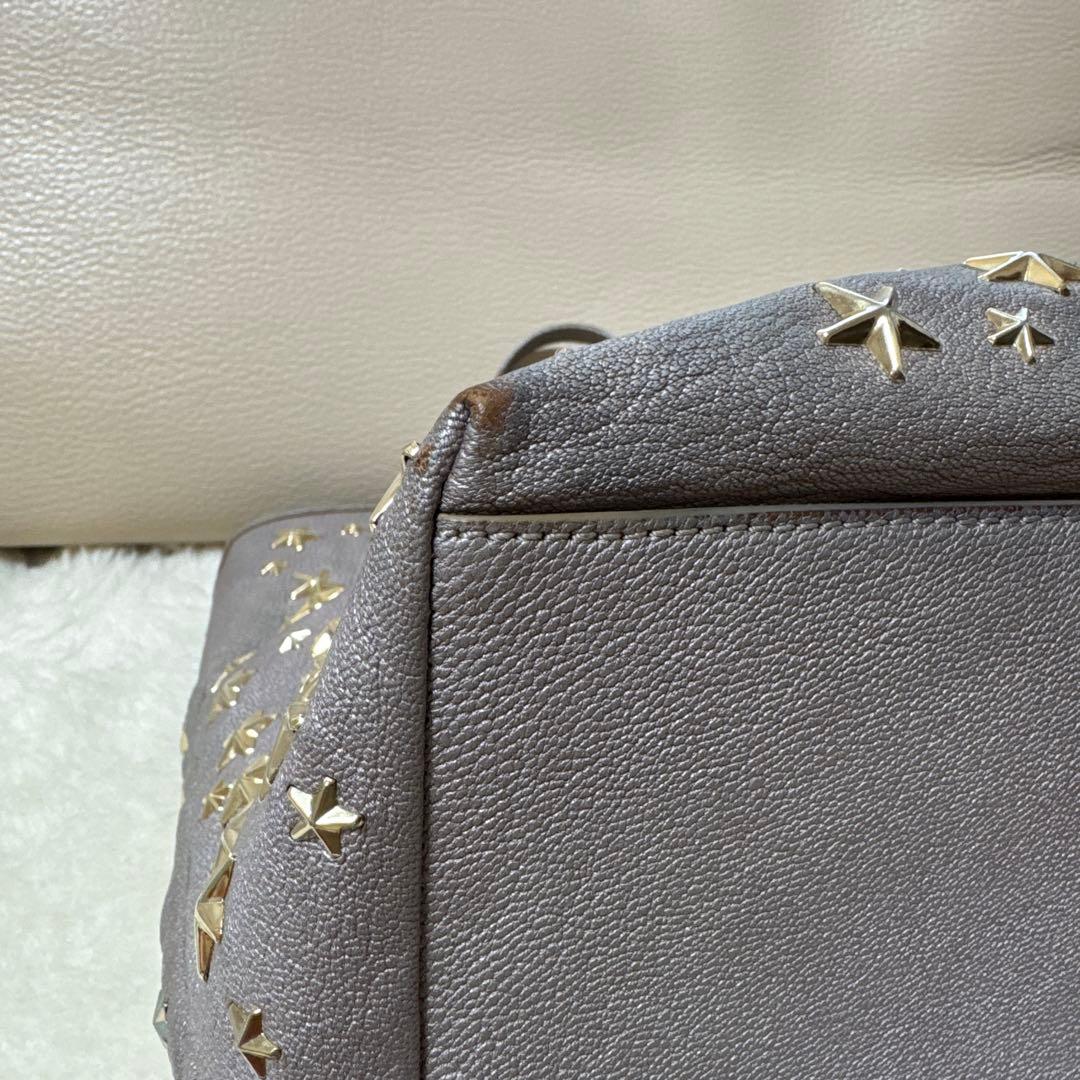 JIMMY CHOO サシャ　トートバッグ