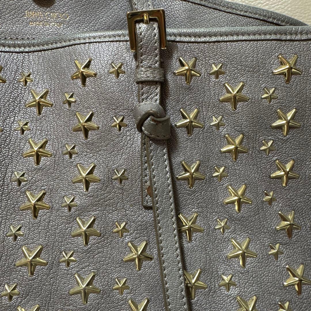 JIMMY CHOO サシャ　トートバッグ