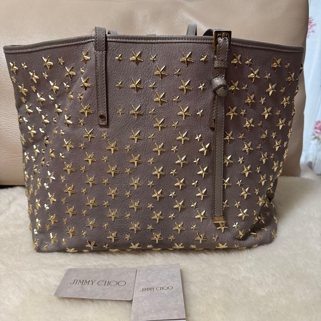 JIMMY CHOO サシャ　トートバッグ