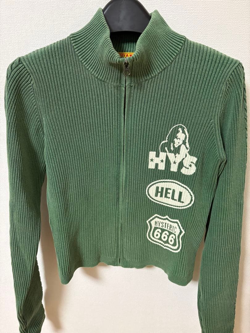 人気色！ヒステリックグラマー　THE NEW HYS ショート丈ジャージ