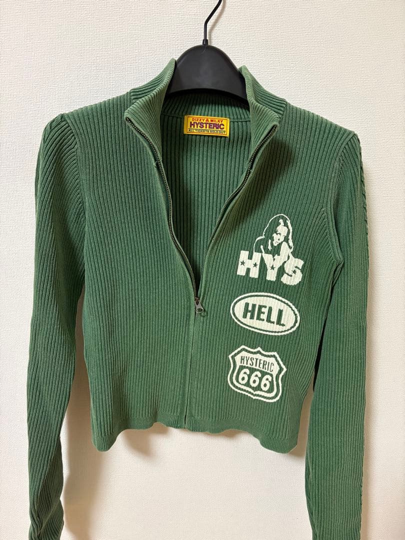 人気色！ヒステリックグラマー　THE NEW HYS ショート丈ジャージ