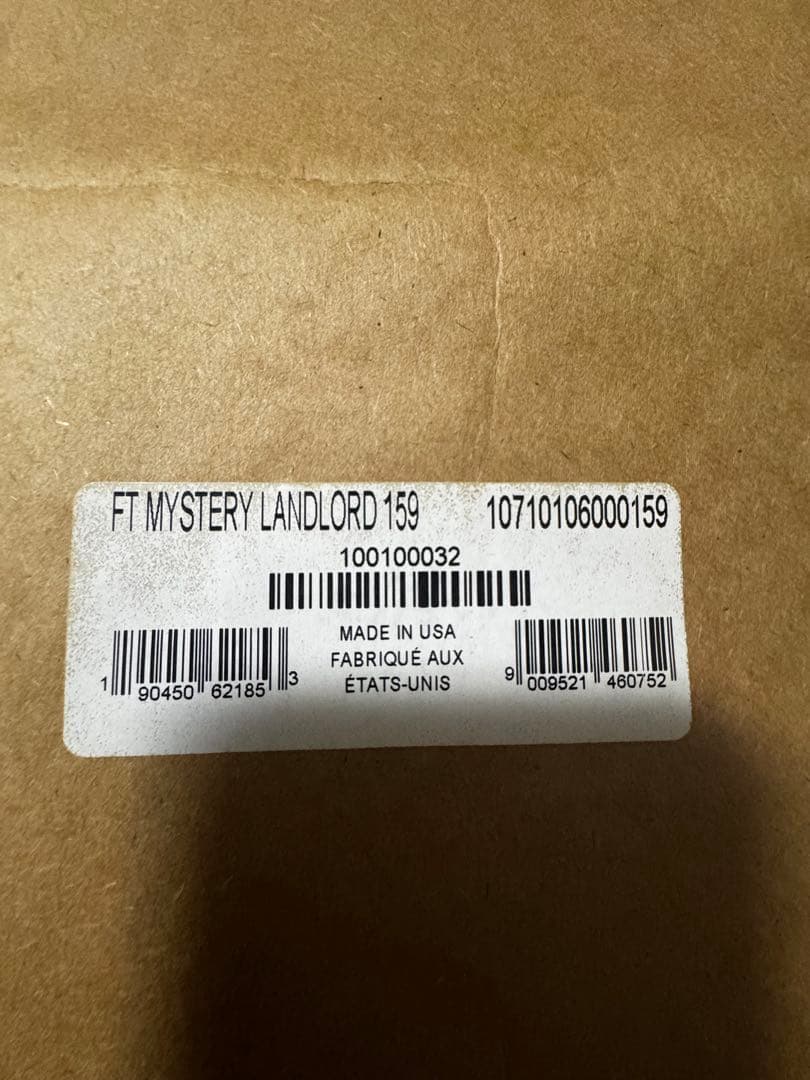 スノーボード Burton Family Tree Mystery Landlord 159