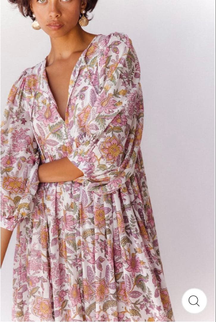 ワンピース DAUGHTERS OF INDIA Kyra Midi Dress