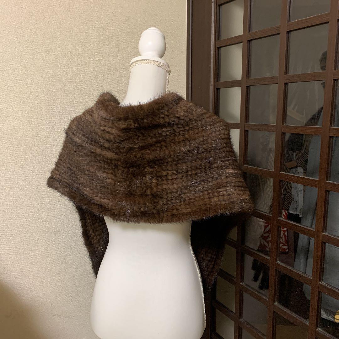 ネコ丸❗️お値下ビックリプライス❗️【新品未使用品】ミンクショール（タグ付き）