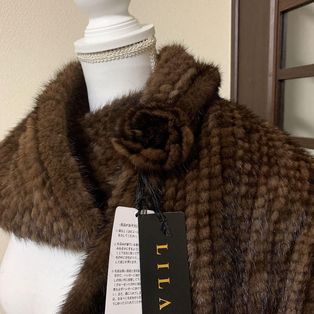 ネコ丸❗️お値下ビックリプライス❗️【新品未使用品】ミンクショール（タグ付き）