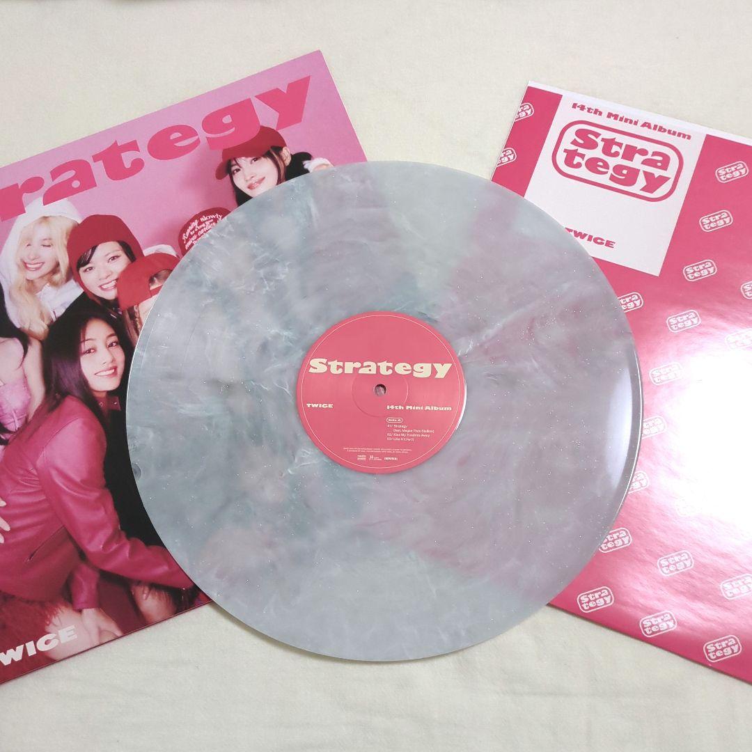 限定版 TWICE 4th Mini Album Strategy アナログ盤