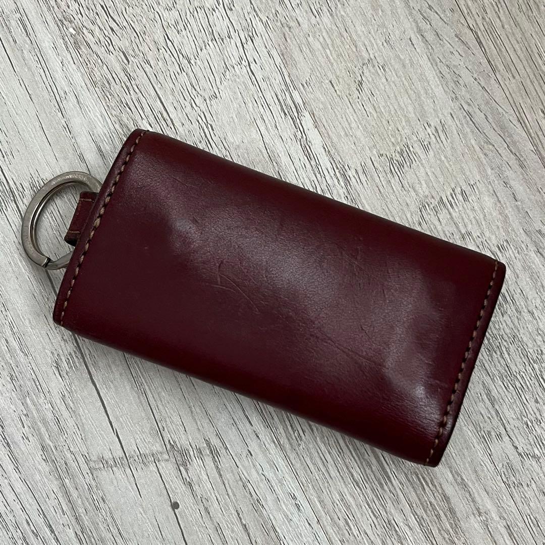 ワイルドスワンズCLIPPER2 キーケース　バーガンディ レザー