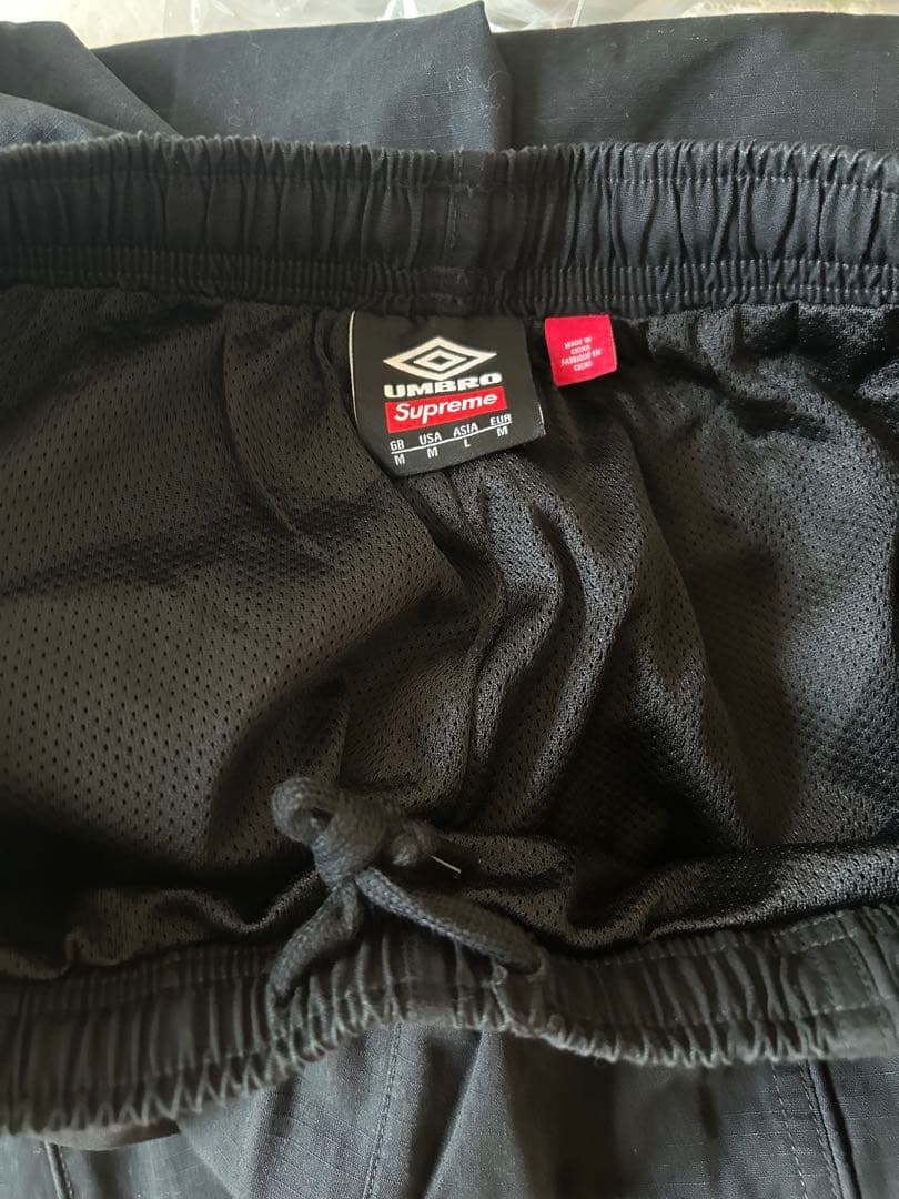 Supreme Umbro ブラックパンツ