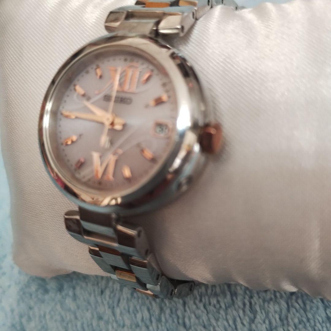 未使用！ピカピカ！セイコールキア電波ソーラーSEIKOLUKIA定価52500円