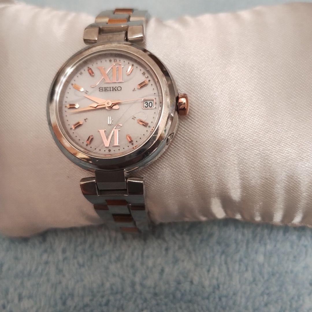 未使用！ピカピカ！セイコールキア電波ソーラーSEIKOLUKIA定価52500円